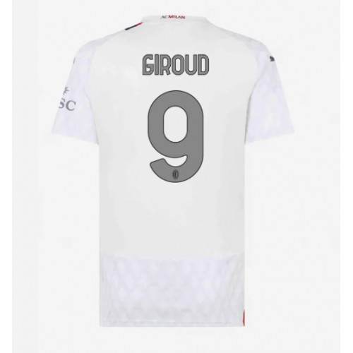 Ženski Nogometni dresi AC Milan Olivier Giroud #9 Gostujoči 2023-24 Kratek Rokav
